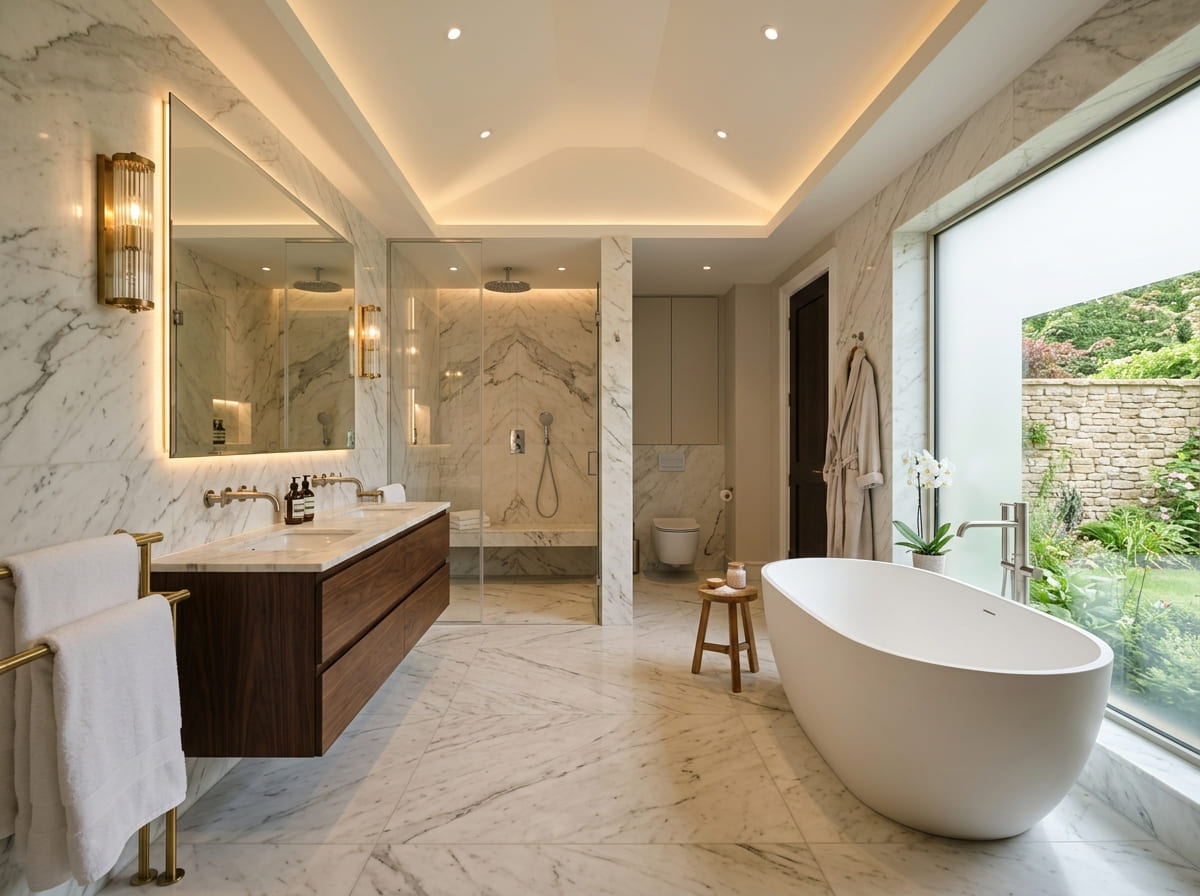 Custom Bathroom Renovation in Leesburg
